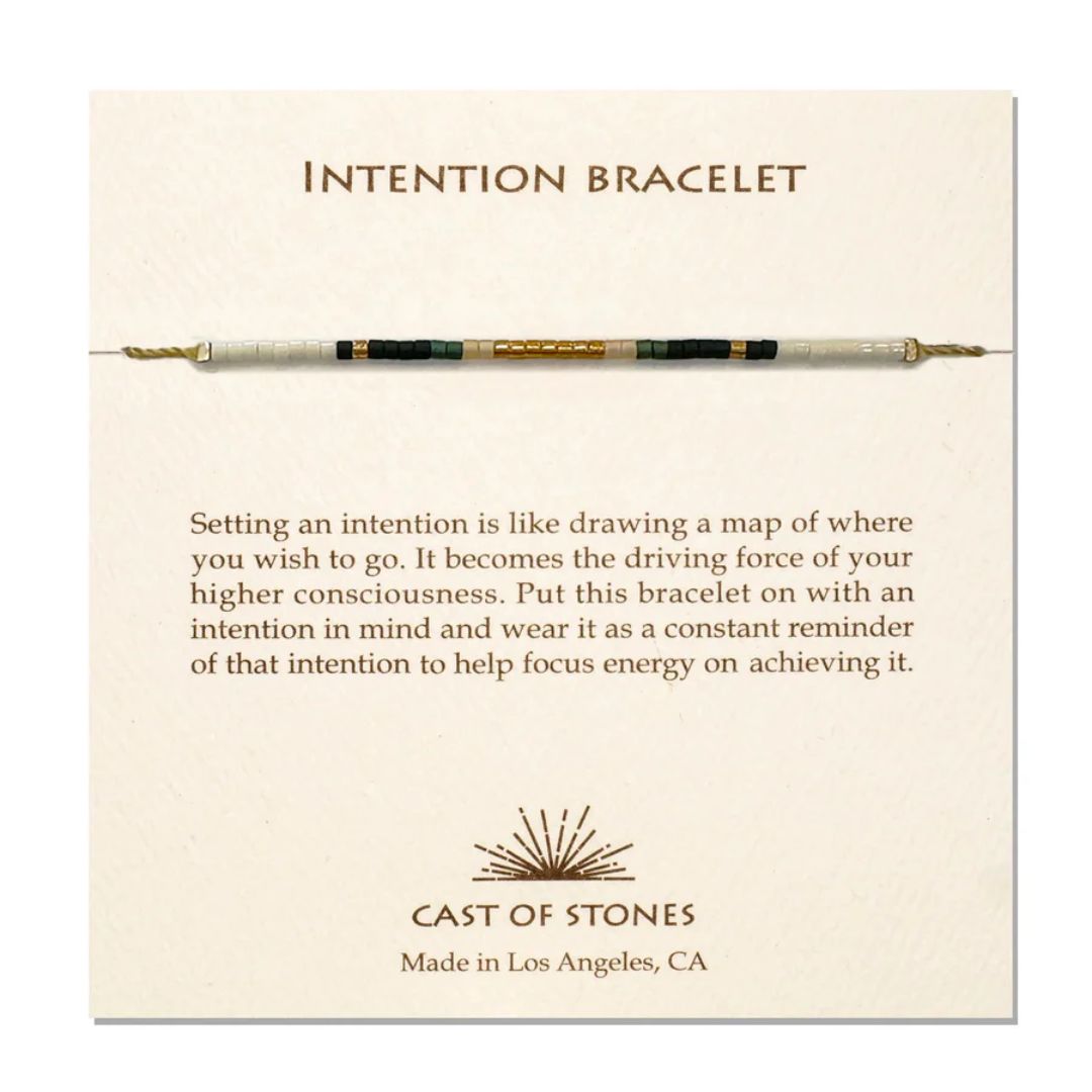 Cast of Stones Intention Bracelet