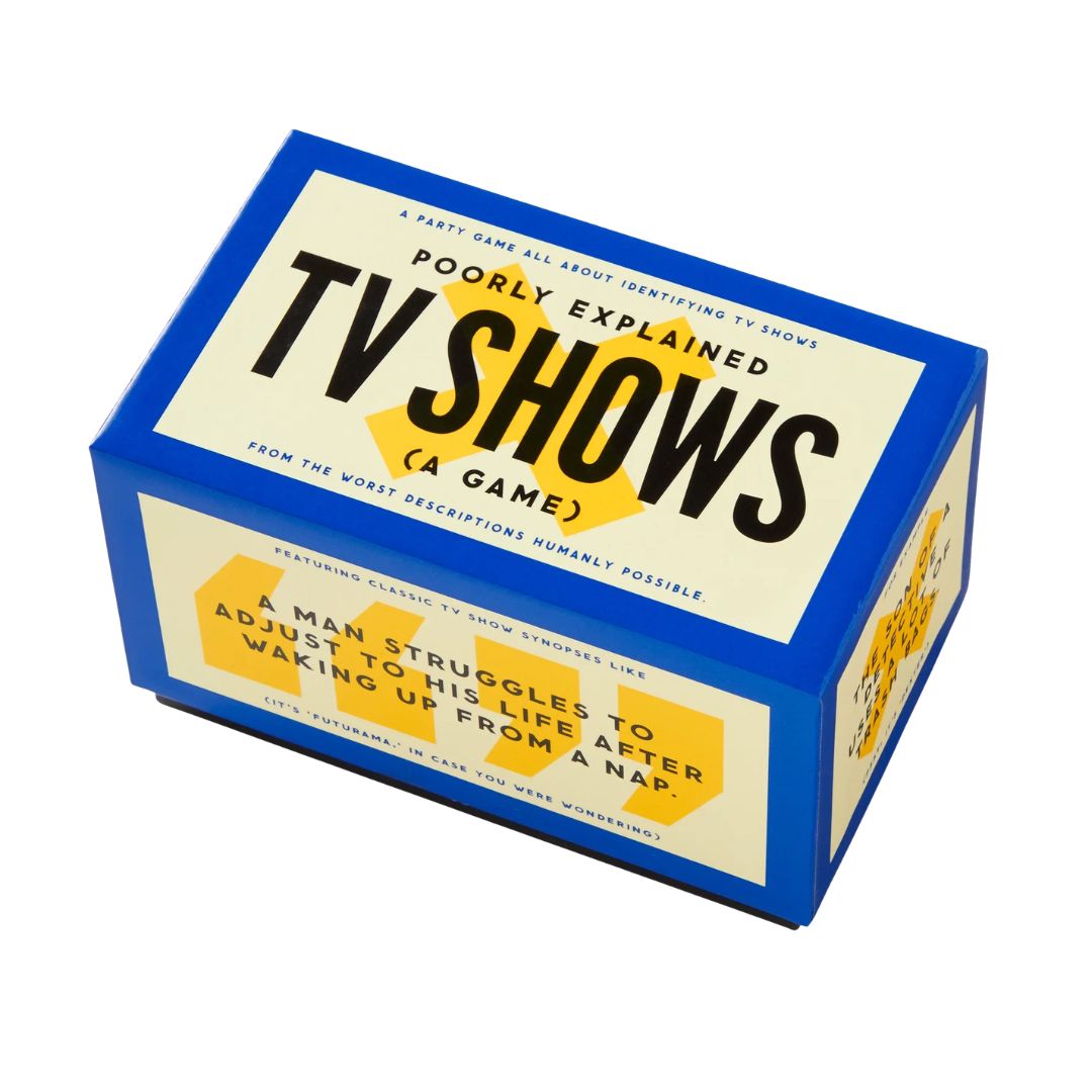 Poorly Explained TV Shows Card Game Set