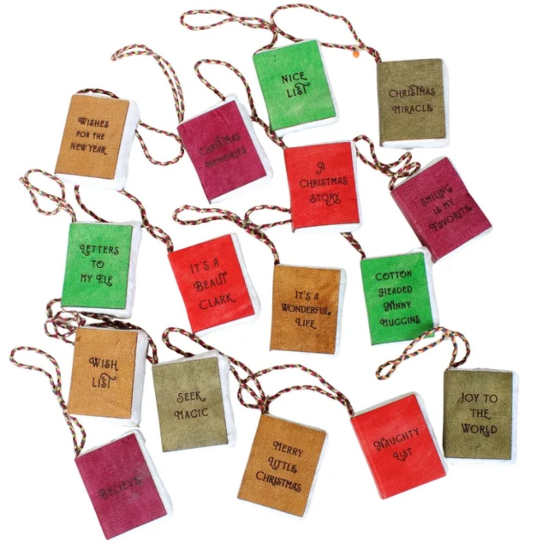 Sugarboo Little Holiday Book Ornament