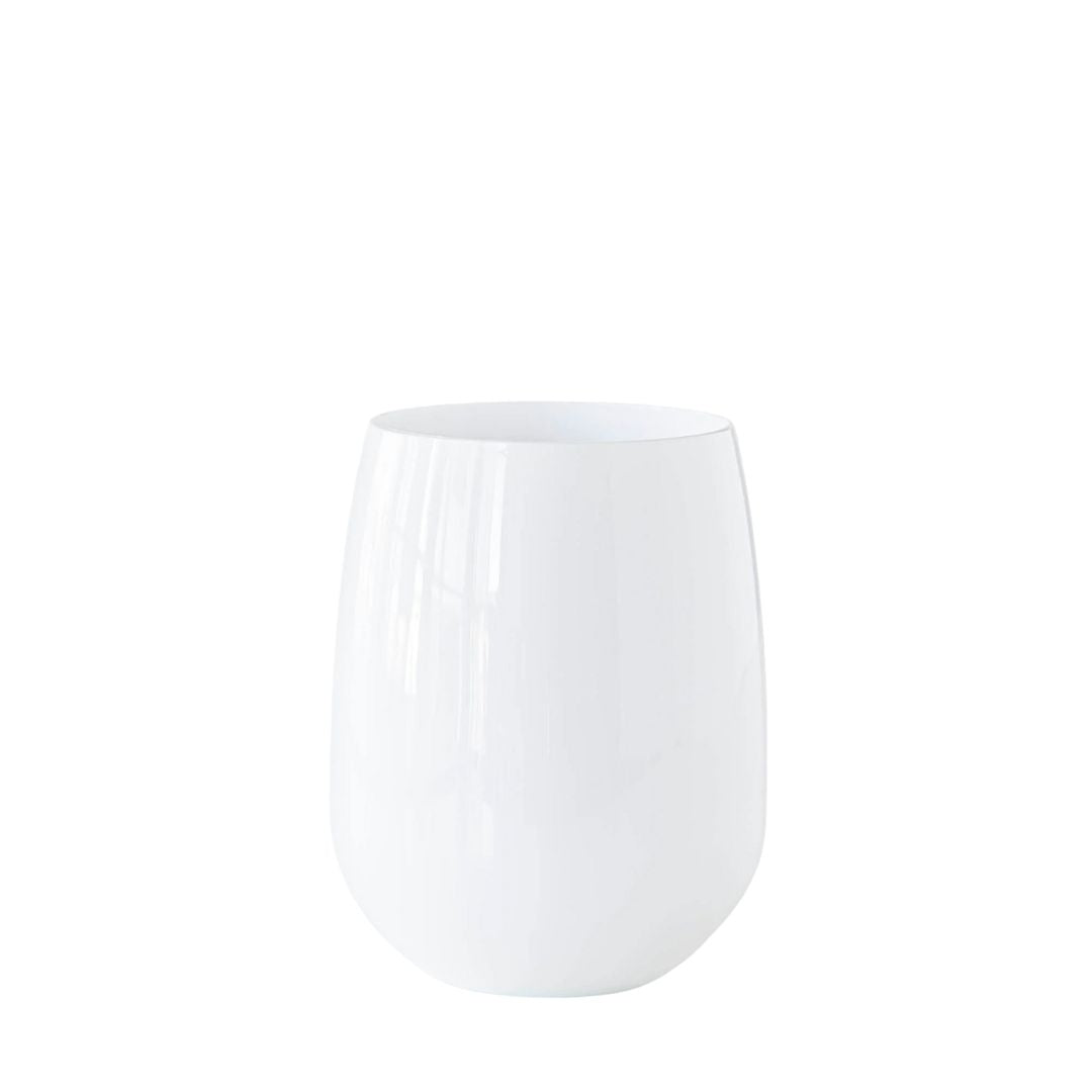 Hester & Cook Opaque Stemless Wine Symglass w/ Vinyl