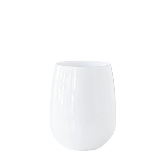 Hester & Cook Opaque Stemless Wine Symglass w/ Vinyl