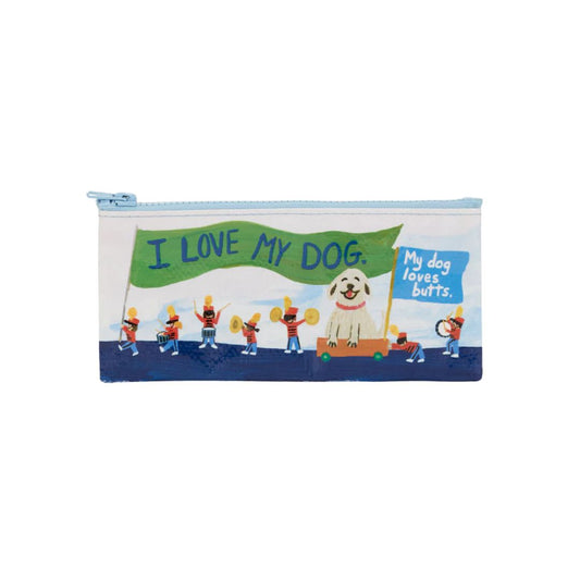 Blue Q Pencil Case