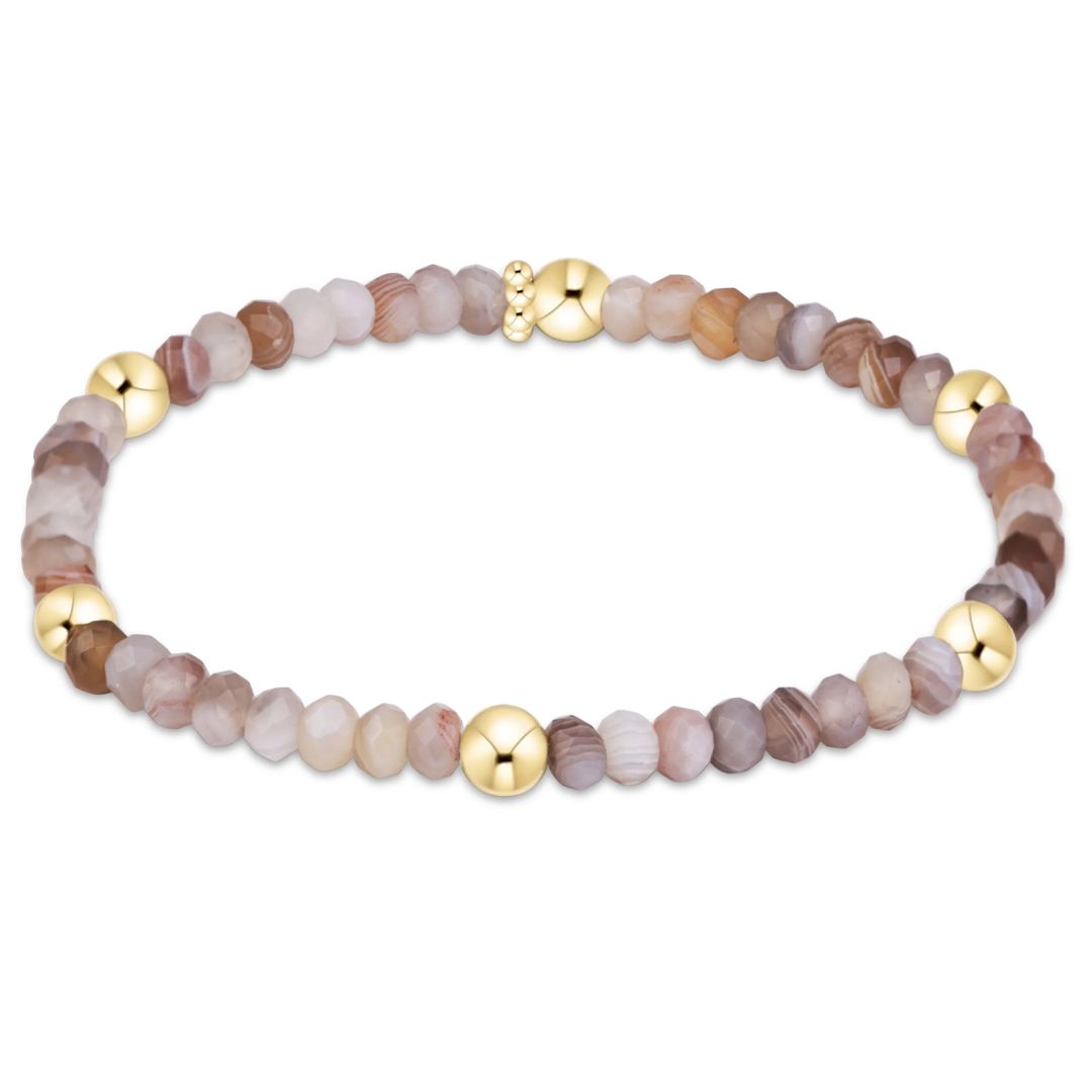 E Newton Presence Gemstone 4MM Bracelet
