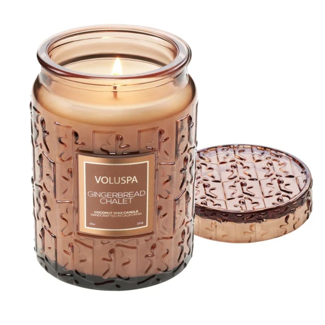 Voluspa Gingerbread Chalet Candle