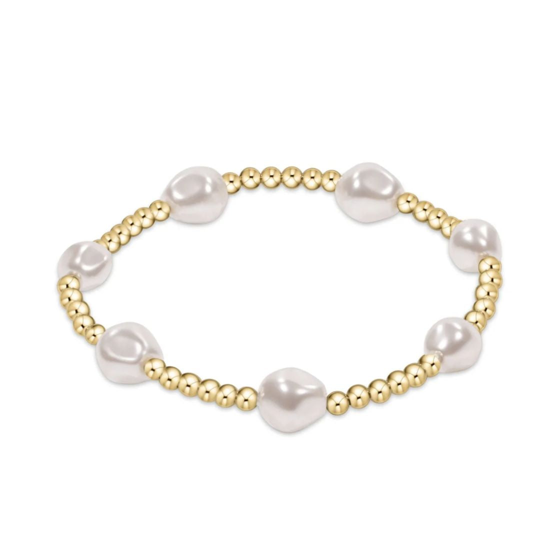 E Newton Gold Admire 3mm Bracelet