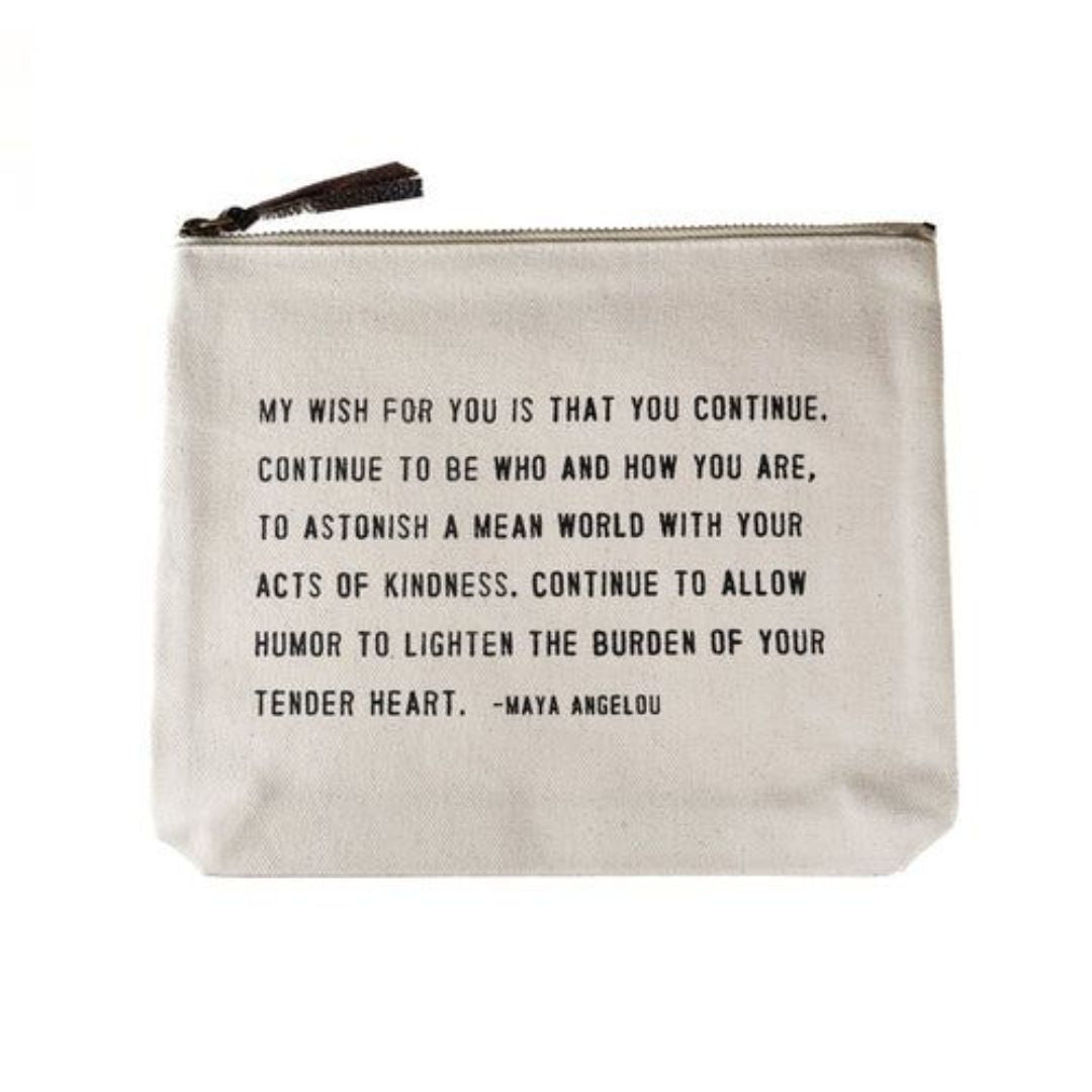 Sugarboo Canvas Zip Bag