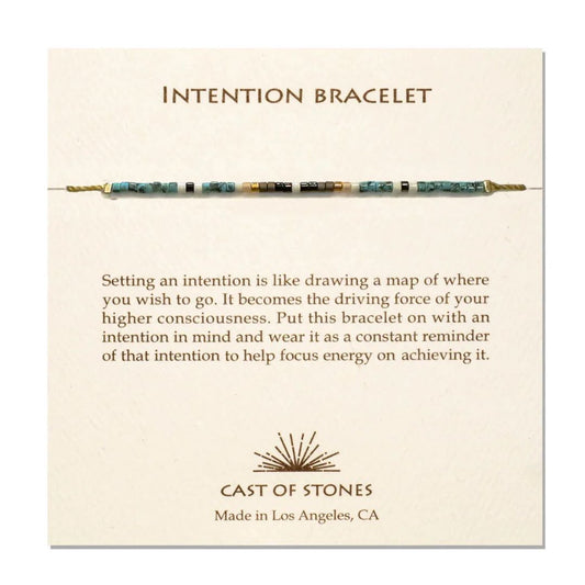 Cast of Stones Intention Bracelet