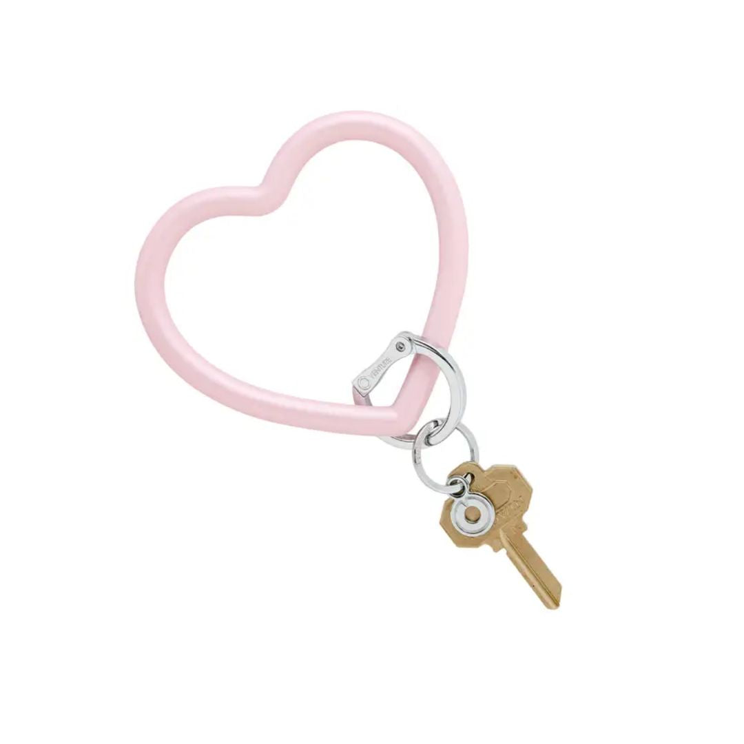 O-Venture Silicon Heart Keychain