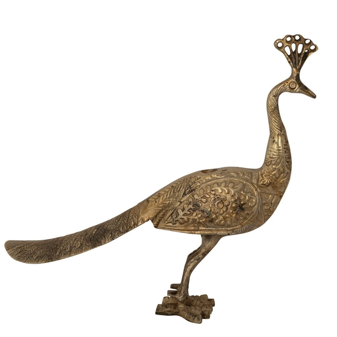 Peacock Taper Holder