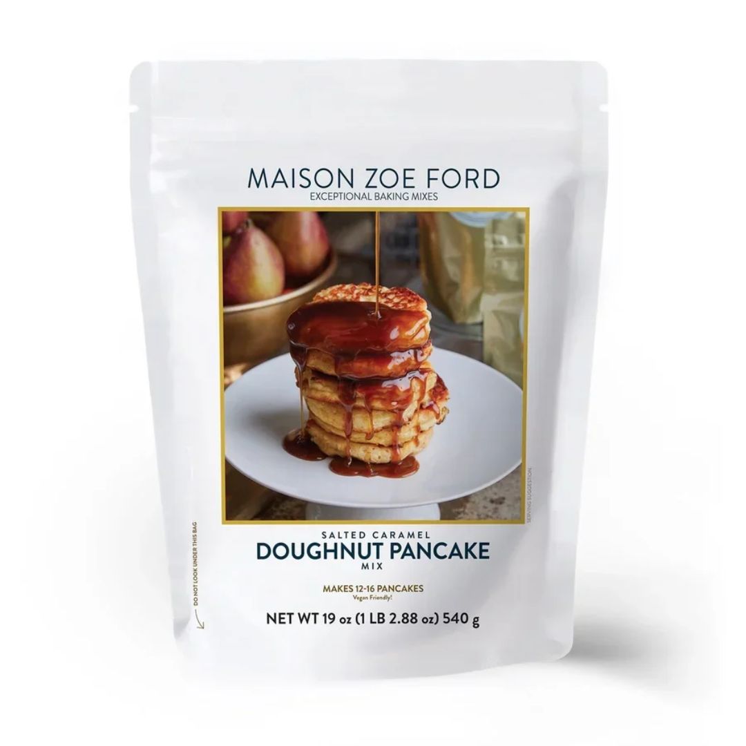 Salted Caramel Doughnut Pancake Mix