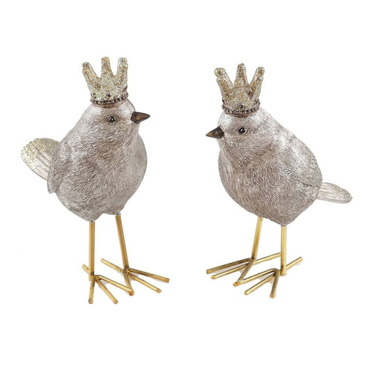 Holiday Bird with Crown