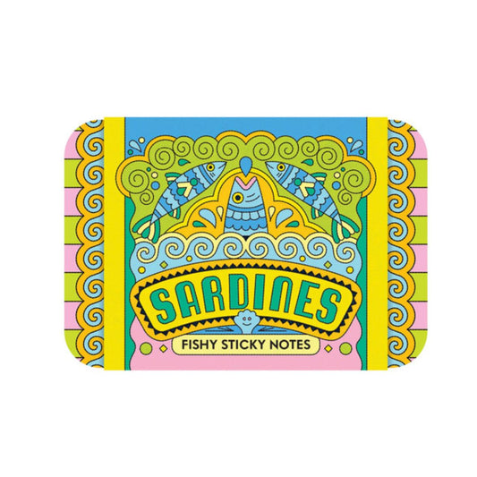 Sardines Fishy Sticky Notes