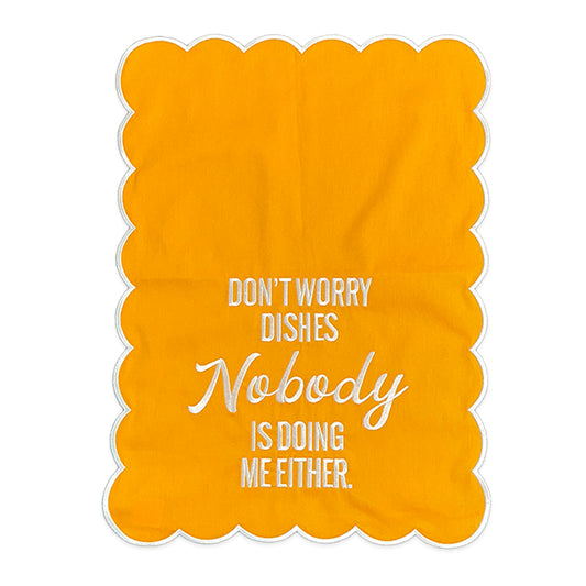Scalloped Dish Towel
